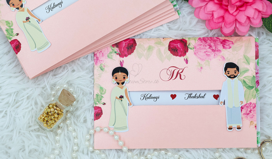 Sri Lanka Wedding Invitations